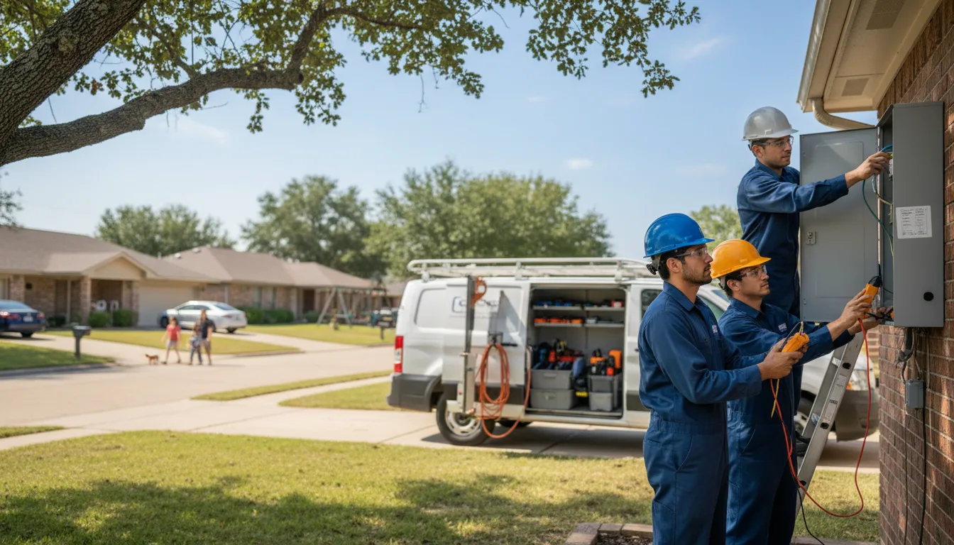 Certified electrician providing emergency electrical services in Kearny, AZ